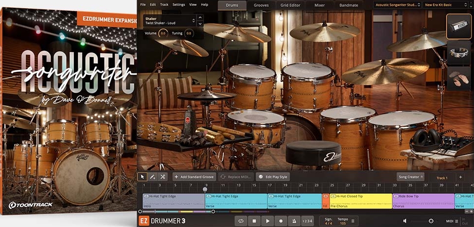 Toontrack EZX of your choice for EZdrummer 3